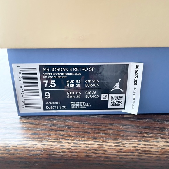 Jordan 4 Union LA - Picture 9 of 9